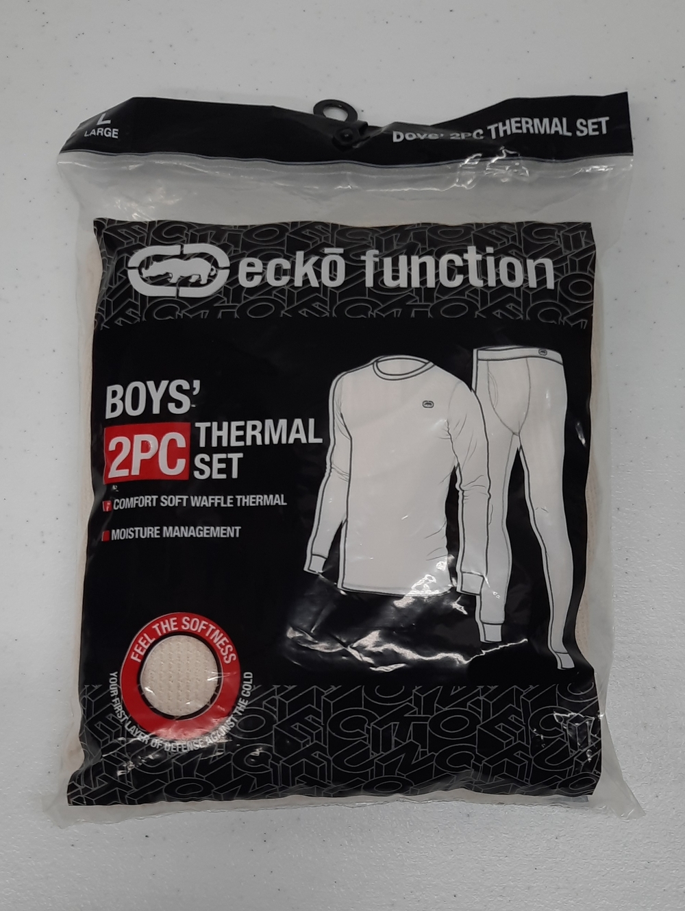 Ecko Function Boys Large 14/16 2PC Thermal Set Long Sleeve Top & Bottom Layers